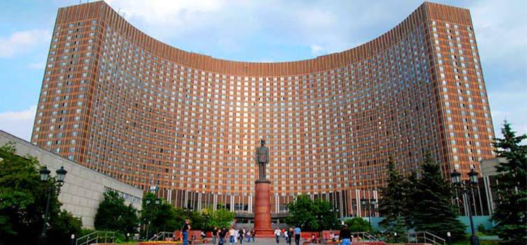 Cosmos Hotel Moskva Exteriör bild